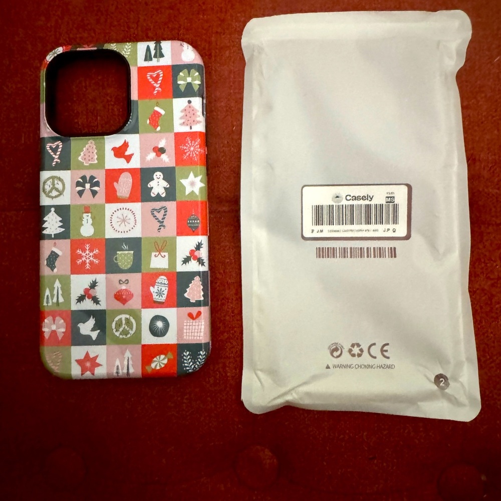 Casley Christmas phone case for iPhone 15 max.